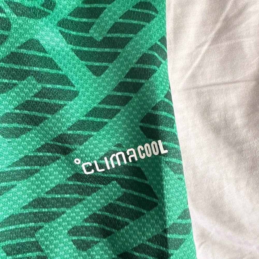 Men's adidas Santiago Gimenez #11 2026 Mexico Home WC Jersey Sz XL - Green NWT - Picture 3 of 9